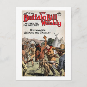 Buffalo Bill Weekly 9 Briefkaart