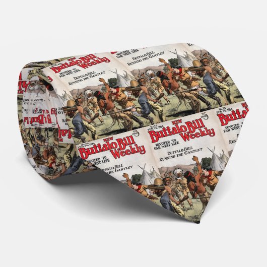 Buffalo Bill Weekly 9 Stropdas (Opgerold)