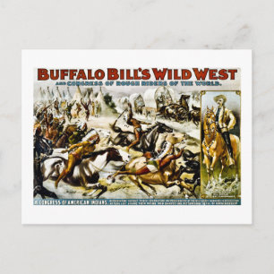 Buffalo Bill Wild West 1899 Briefkaart