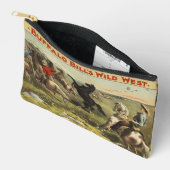Buffalo Bill Wild West Cowboy Paard Poster Etui (Open)