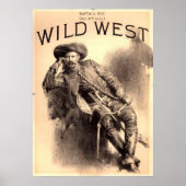 Buffalo Bill Wild West Poster (Voorkant)
