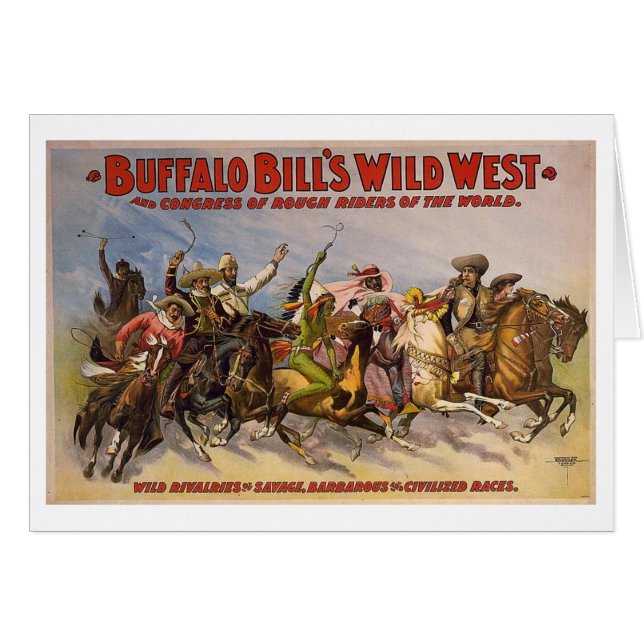 Buffalo Bill Wild West Show (Voorkant Horizontaal)