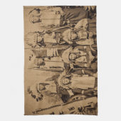 Buffalo Bill Wild West Show Sioux Chiefs Theedoek (Verticaal)