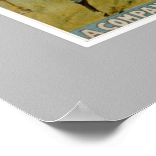 Buffalo Bill Wilde West show, c1899. Poster (Hoek)