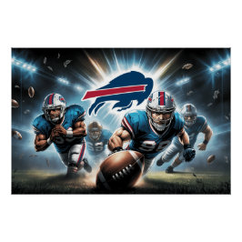 Buffalo Bills 2 Perfect Poster