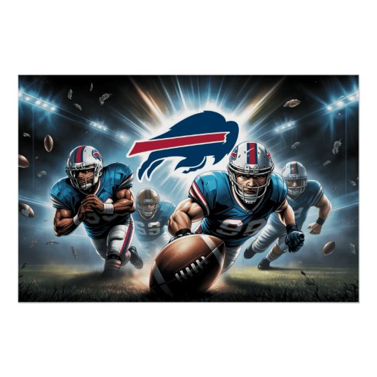 Buffalo Bills 2 Perfect Poster (Voorkant)