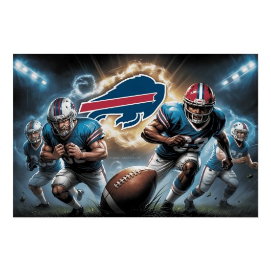 Buffalo Bills 3 Perfect Poster (Voorkant)