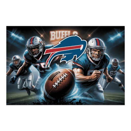 Buffalo Bills 4 Perfect Poster (Voorkant)