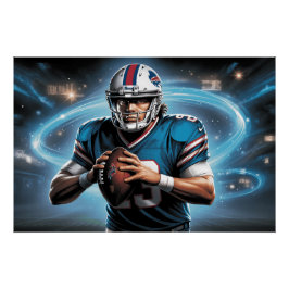 Buffalo Bills 6 Perfect Poster