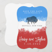 Buffalo Bills Bewaar de datum Kaart (Voorkant / Achterkant)