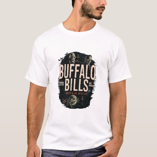 buffalo bills halloween t-shirt (Voorkant)