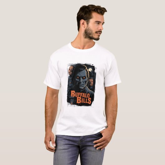 buffalo bills halloween t-shirt (Voorkant volledig)
