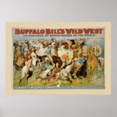 Buffalo Bill's Rough Riders Poster (Voorkant)