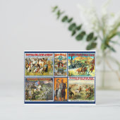 BUFFALO BILL'S WILD WEST BRIEFKAART (Staand voorkant)