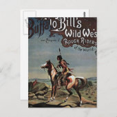 Buffalo Bills Wild West Show Briefkaart (Voorkant / Achterkant)