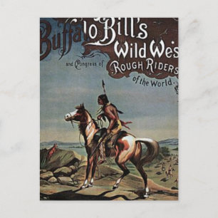 Buffalo Bills Wild West Show Briefkaart