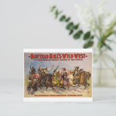 Buffalo Bills Wild West Show Briefkaart (Staand voorkant)