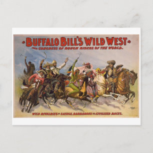 Buffalo Bills Wild West Show Briefkaart