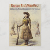 Buffalo Bill's Wild West Show met Annie Oakley Briefkaart (Voorkant)