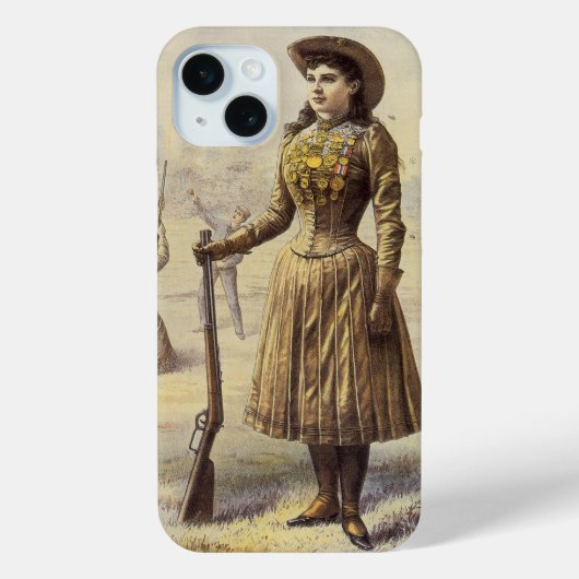 Buffalo Bill's Wild West Show met Annie Oakley Case-Mate iPhone Case (Achterkant)