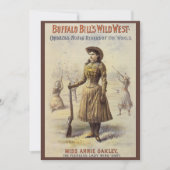 Buffalo Bill's Wild West Show met Annie Oakley Kaart (Voorkant)