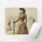 Buffalo Bill's Wild West Show met Annie Oakley Muismat (Met muis)