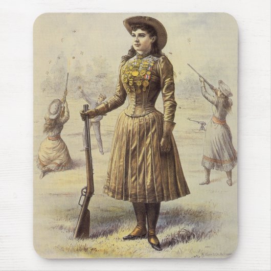 Buffalo Bill's Wild West Show met Annie Oakley Muismat (Voorkant)