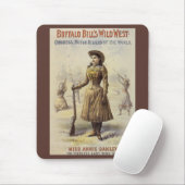 Buffalo Bill's Wild West Show met Annie Oakley Muismat (Met muis)