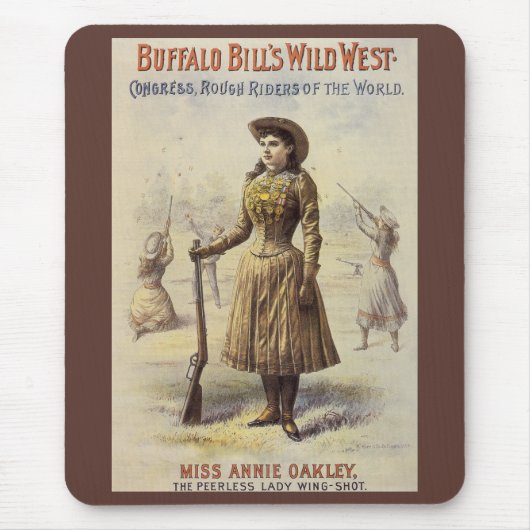 Buffalo Bill's Wild West Show met Annie Oakley Muismat (Voorkant)
