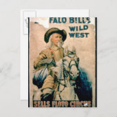 'Buffalo Bill's Wild West' verkoopt Floto Circus ( Briefkaart (Voorkant / Achterkant)