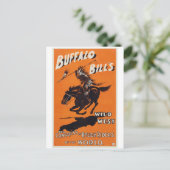 Buffalo Bill's Wilde West Briefkaart (Staand voorkant)