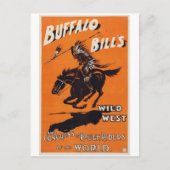 Buffalo Bill's Wilde West Briefkaart (Voorkant)