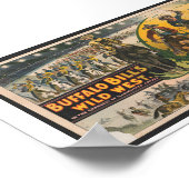 Buffalo Bill's Wilde West- en Rough Riders Poster (Hoek)