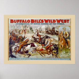 Buffalo Bill's Wilde West-Indiaas Poster