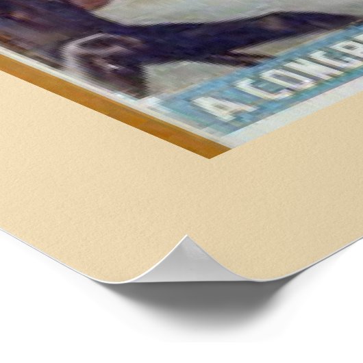 Buffalo Bill's Wilde West-Indiaas Poster (Hoek)