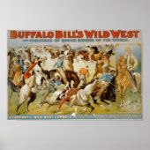 Buffalo Bill's Wilde West Poster (Voorkant)