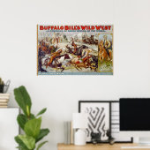 Buffalo Bill's Wilde West Poster (Thuiskantoor)