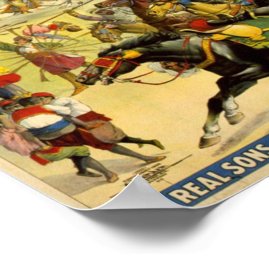 Buffalo Bill's Wilde West Poster (Hoek)