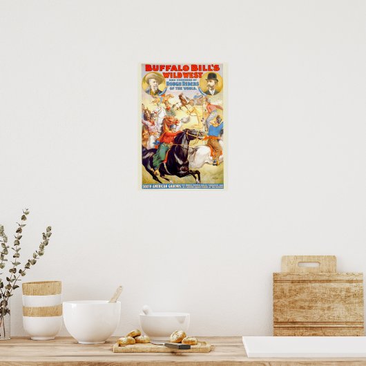 Buffalo Bill's Wilde West Poster (Keuken)