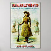 Buffalo Bill's Wilde West Poster Annie Oakley (Voorkant)