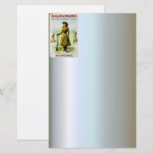 Buffalo Bill's Wilde West Poster Annie Oakley Briefpapier (Voorkant / Achterkant)