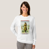 Buffalo Bill's Wilde West Poster Annie Oakley T-shirt (Voorkant volledig)