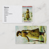 Buffalo Bill's Wilde West Poster Annie Oakley Visitekaartje (Voorkant / Achterkant)