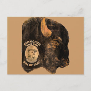 Buffalo Bill's Wilde West Show  1898 Briefkaart