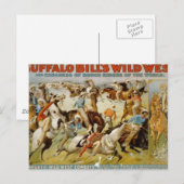 Buffalo Bill's Wilde West Show Briefkaart (Voorkant / Achterkant)