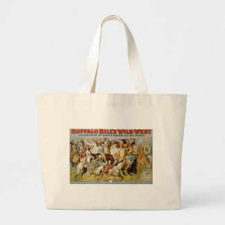 Buffalo Bill's Wilde West Show Grote Tote Bag