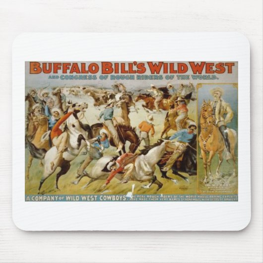 Buffalo Bill's Wilde West Show Muismat (Voorkant)