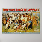 Buffalo Bill's Wilde West Show Poster (Voorkant)