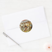 Buffalo Bill's Wilde West Show Ronde Sticker (Envelop)