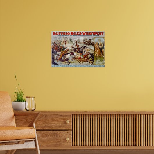Buffalo Bill's Wilde Westen Poster (Woonkamer 2)